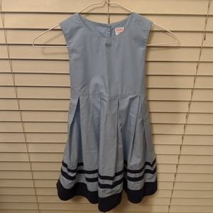 Gymboree Girl's Sleeveless Pleated Dress Lg. 5 Yrs